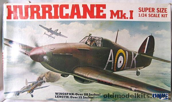 MPC 1/24 Hawker Hurricane Mk 1, 2-3503 plastic model kit